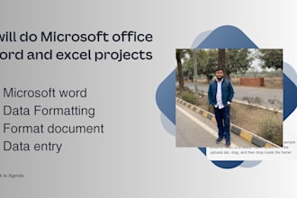 do microsoft office word and excel projects
