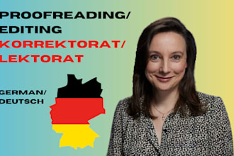 edit and proofread your german text