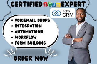setup zoho forms zoho crm project creator site zoho landing page zoho campaign