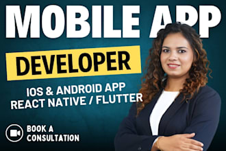 flutter react native fitness dating food delivery taxi ios android app developer
