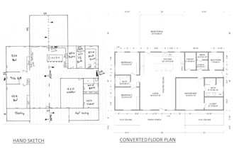 do floor plan and other drawings for city permit