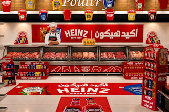 design 3d pos display trade show booth and retail stand