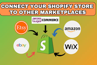 connect your ecwid wix wordpress etsy or any ecommerce store to shopify website