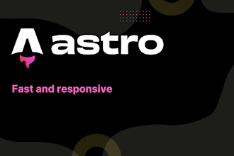 create a fast and responsive website using astro js