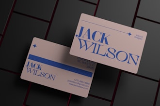 do professional business card design services