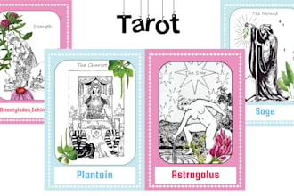 do tarot card design