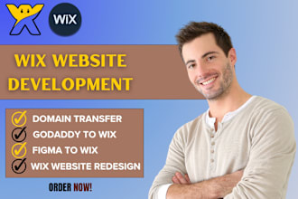 wix website redesign, godaddy to wix, fix domain, figma to wix, wordpress to wix