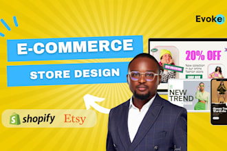 design top notch shopify etsy website banner sliders for your ecommerce store