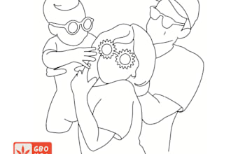 turn your picture into an outline portrait