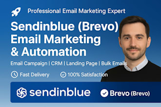 sendinblue brevo email marketing email automation landing page kvcore crm