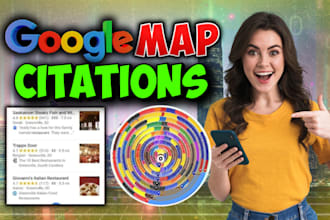 do 50,000 google map citation for gmb ranking and local SEO, local citations