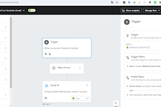 automate abandoned cart single product