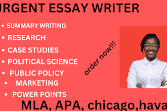 write essays on email marketing, social media n  market research