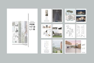 create your portfolio or architecture, design presentation