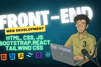 do full stack website development, front end, backend custom website