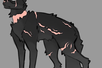 provide artwork of your warrior cat oc or selected book character