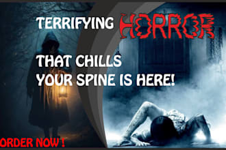 ghostwrite stunning horror, thriller, murder, crime, or mystery story