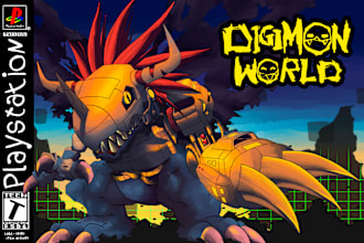 make a game cover art