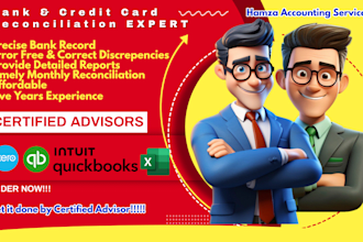 do bank and credit card reconciliation payable and receivable