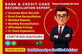 do bank and credit card reconciliation payable and receivable