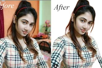 remove background of images and photoshop editing