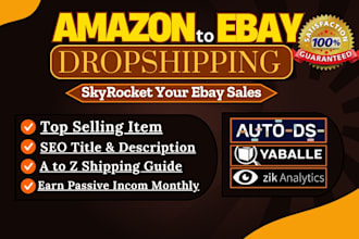 do expert amazon to ebay dropshipping top listings