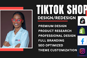 design shopify store shopify website shopify dropshipping or redesign shopify