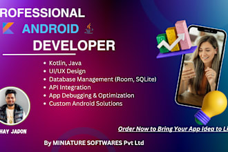 develop mobile app and do app creation android app developer mobile app design