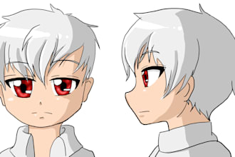 design your unique anime or cartoon character