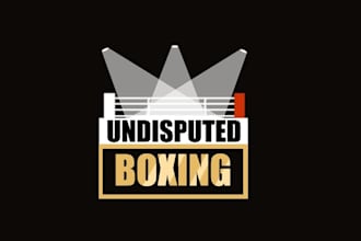 impressive boxing gym logo