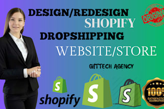 build shopify redesign online store SEO