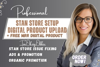 setup stan store upload digital product to stan store instagram stan store ads