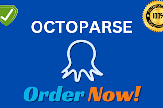 use octoparse for web scraping within the next 24 hours