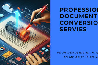 convert your scanned document into an editable document