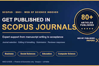support you publish article in a scopus indexed journal