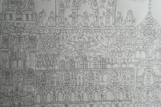 draw any kind of medieval renaissance etc buildings