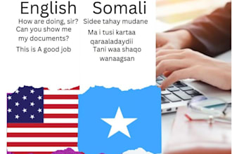 expertly translate somali to english
