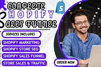 do ecommerce shopify marketing, facebook ads to boost shopify store sales