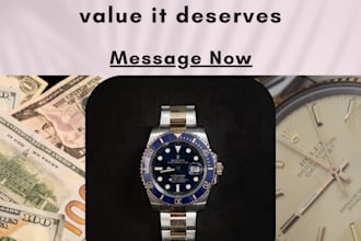 help you sell your luxury watch at the best price