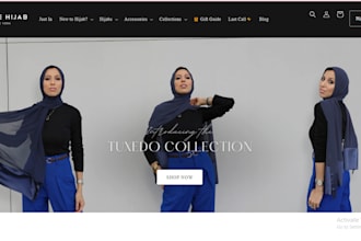desigm islamic wears website abaya clothing shopify store islamic clothing store