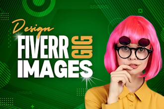 design wow clickable fiverr gig cover and fiverr gig image