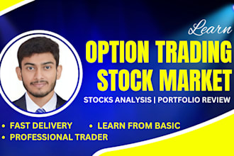 do options trading, stock analysis lesson and be your mentor