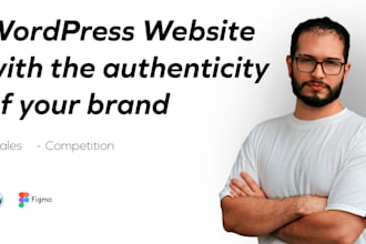 create luxury and premium wordpress website
