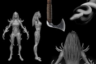 sculpt high quality 3d models