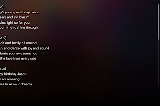 create a custom song with ia for every especial occasion
