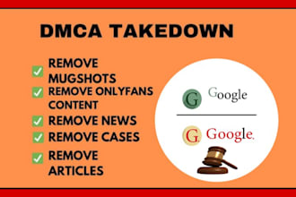 remove impersonating harmful negative defamatory harassing article under google
