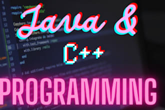do java and cpp projects and assignments for you