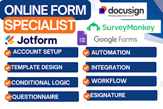 be your docusign jotform surveymonkey expert for online survey form google forms