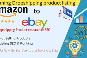 do amazon to ebay dropshipping product listings services