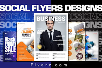 made professional flyers, posters designs in urgent